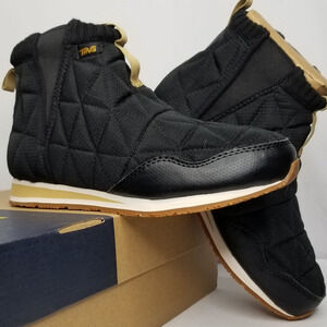 Teva Women's ReEMBER MID Sneaker Boots Size 7 Black NWT